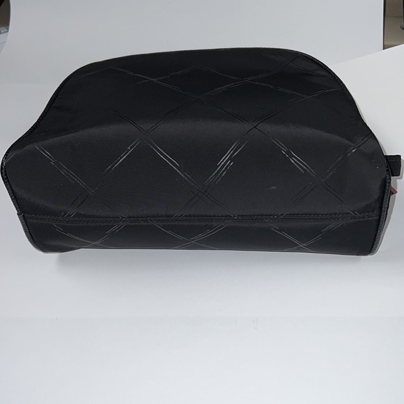 Vera Bradley Large Black Nylon Zip Around Toiletry Cosmetic Dopp Kit Bag - Picture 6 of 8